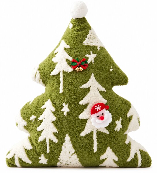 Perna decorativa WINTER PINE 45 cm, verde
