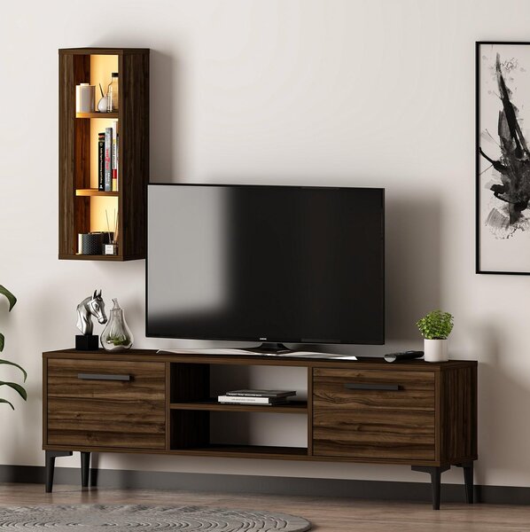 Mobilier living Kuvuni 1 (nuc) (cu iluminat). 1095470