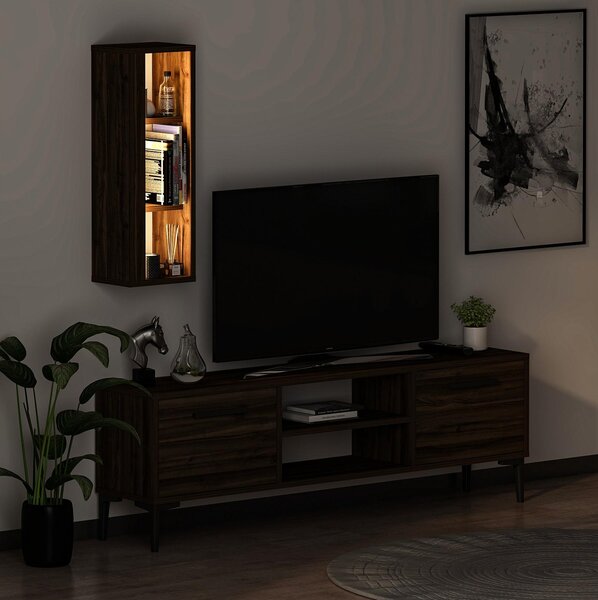 Mobilier living Kuvuni 1 (nuc) (cu iluminat). 1095470