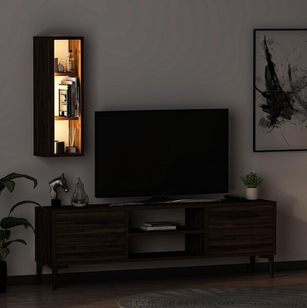 Mobilier living Kuvuni 1 (nuc) (cu iluminat). 1095470