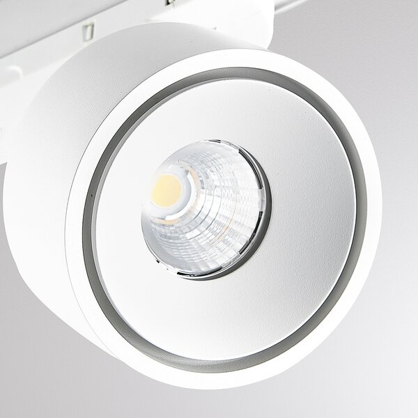 Molto Luce LED reflector trifazat Magis, alb, 827, Alb, Studiu / Birou, Aluminiu, Modern