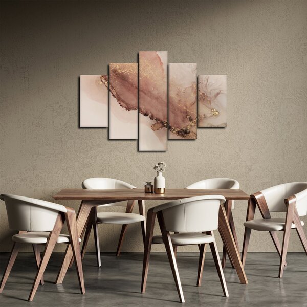 Tablou - Sclipici auriu (150x105 cm)
