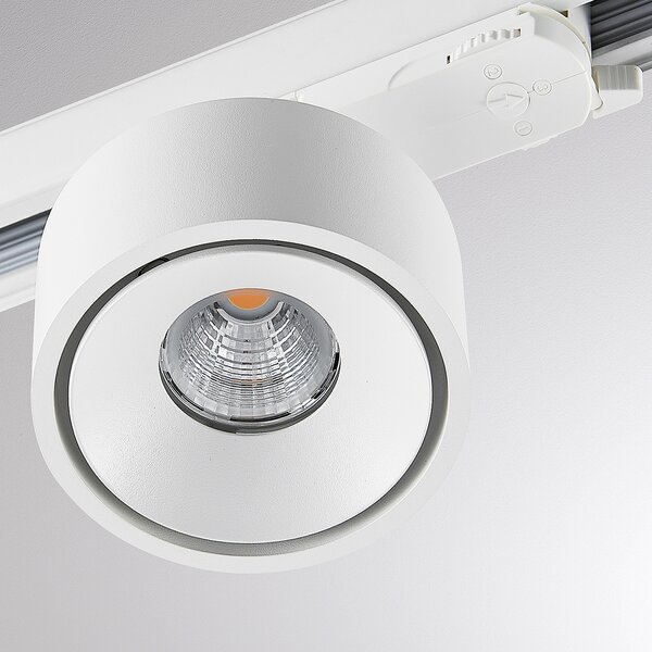 Molto Luce LED reflector trifazat Magis, alb, 830, Alb, Studiu / Birou, Aluminiu, Modern
