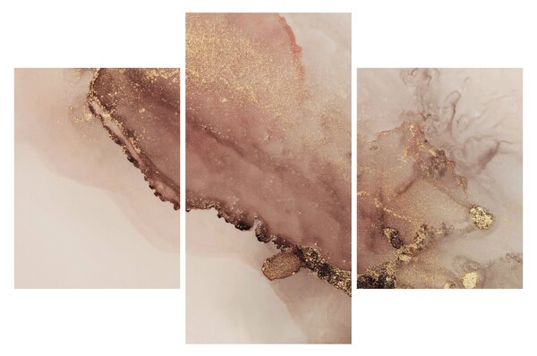 Tablou - Sclipici auriu (90x60 cm)