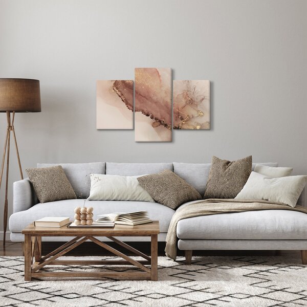 Tablou - Sclipici auriu (90x60 cm)