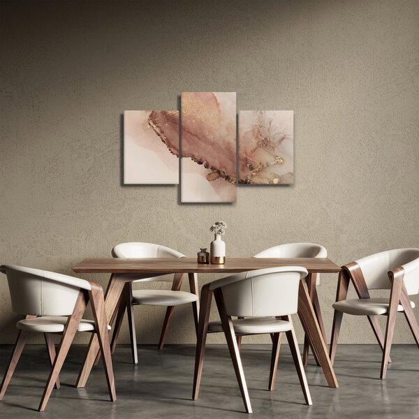 Tablou - Sclipici auriu (90x60 cm)