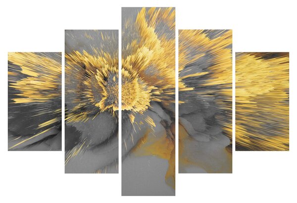 Tablou - Expansiunea aurului (150x105 cm)