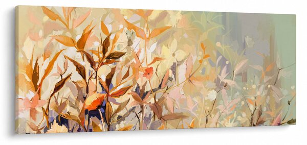 Tablou - Plante pictate (120x50 cm)