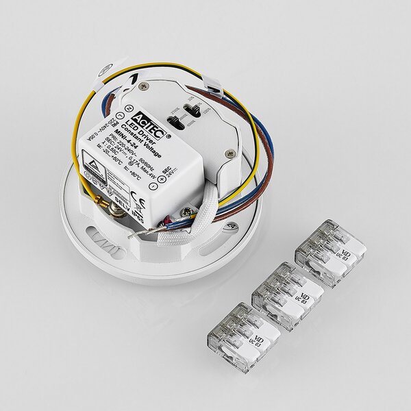 Molto Luce LED lampă încastrată perete 68 R SIna RD, alb, aluminiu, CCT, reglabil, Alb, Hol, Aluminiu, Modern, Perete încastrat