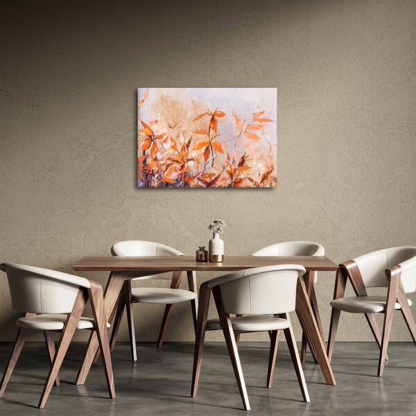 Tablou - Flori pictate (70x50 cm)