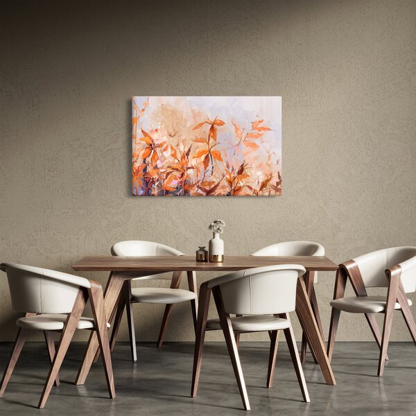 Tablou - Flori pictate (90x60 cm)