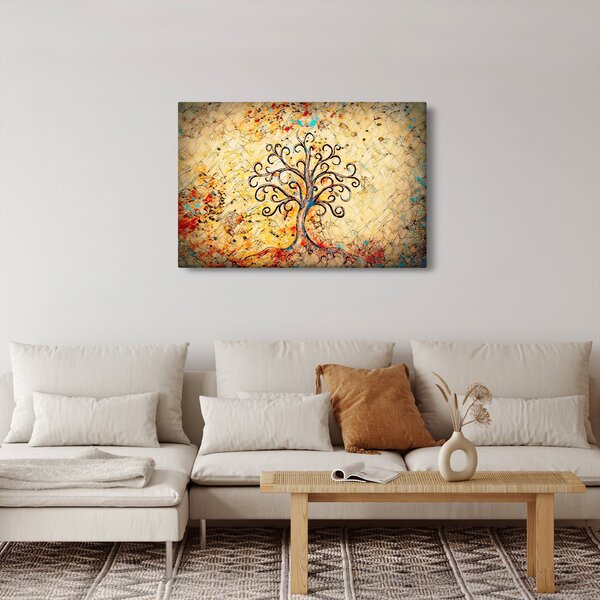Tablou - Copacul vieții mozaic (90x60 cm)