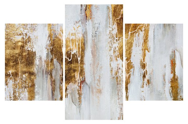 Tablou - Abstract auriu (90x60 cm)