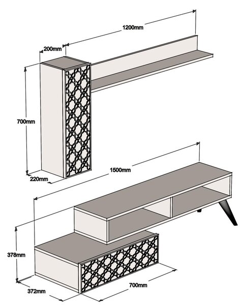 Mobilier living Komite (nuc). 1095585
