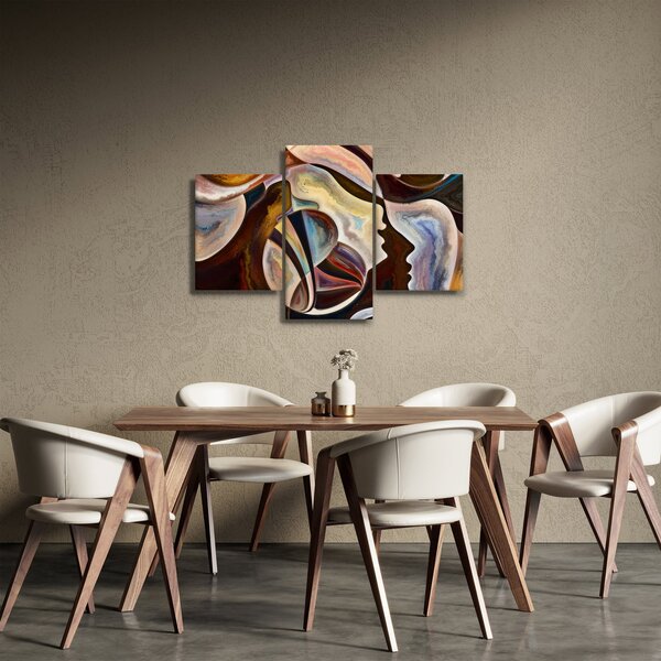 Tablou - Abstractizarea capetelor (90x60 cm)