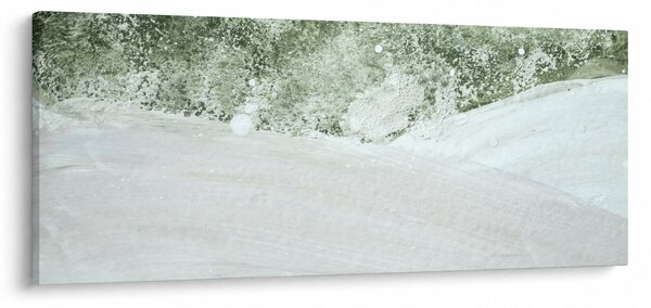 Tablou abstract din pensule (120x50 cm)