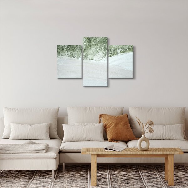 Tablou abstract din pensule (90x60 cm)