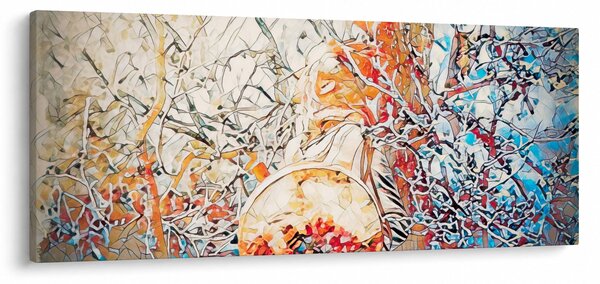 Tablou - Abstract mozaic (120x50 cm)