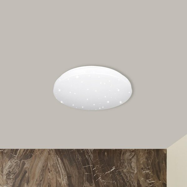 Müller-Licht Plafonieră LED Reva Star, Ø 50 cm, alb, plastic, Alb, Hol, Plastic