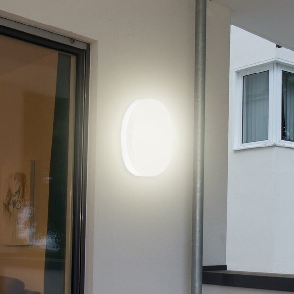 Müller-Licht Plafonieră LED Naxo Sensor Gen. 2, alb, plastic, Alb, Hol, Plastic
