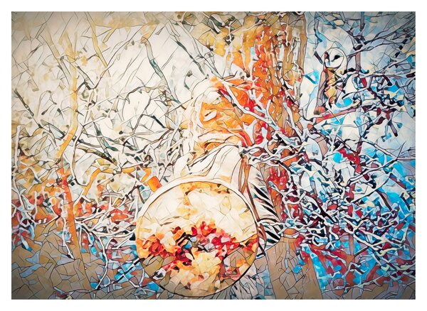 Tablou - Abstract mozaic (70x50 cm)