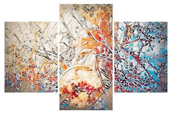 Tablou - Abstract mozaic (90x60 cm)