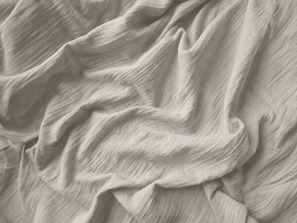 Lenjerie de pat PURELY muselina gri deschis Dimensiunile lenjeriei: 80 x 80 cm | 155 x 220 cm