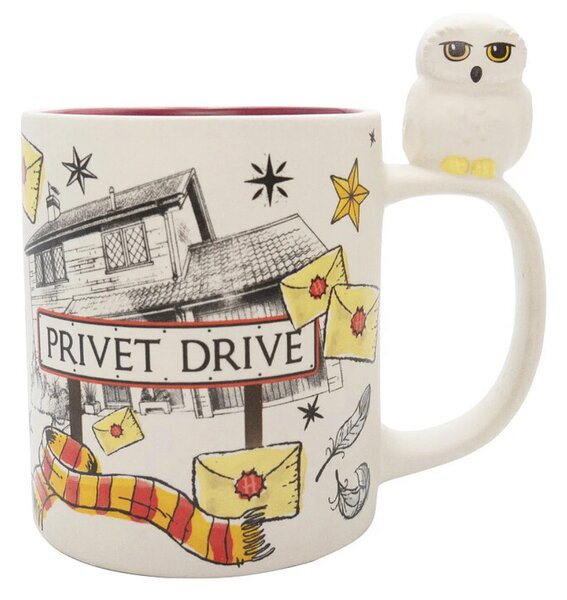 Cană Harry Potter - Hedwige & Privet Drive