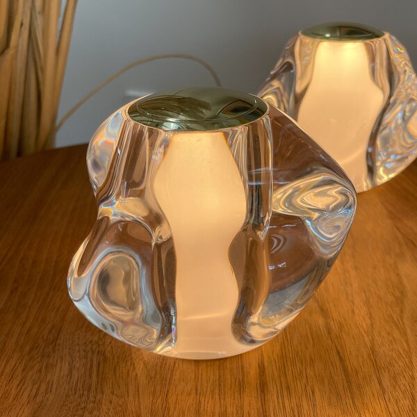 LOOM DESIGN Lampă de masă cu LED și baterie Ice Ball auriu Ø 10,5 cm, reglabil, Auriu / Alamă, Camera de zi / sufragerie, Metal, Modern, glob