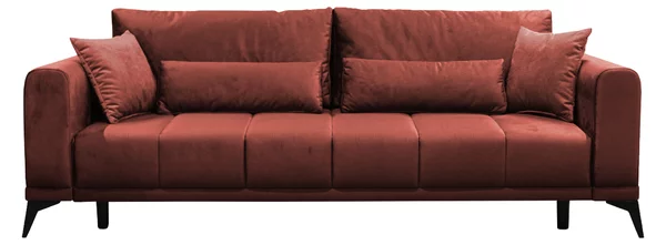 KONDELA Canapea extensibilă, teracota, GRACE BIG SOFA