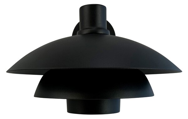 Dyberg Larsen Lampa de exterior Morph, Ø 30 cm, negru, metal, reglabil, Metal, Design