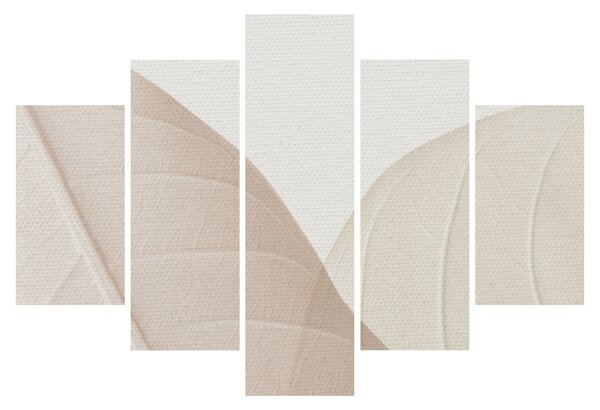 Tablou - Frunze texturate (150x105 cm)