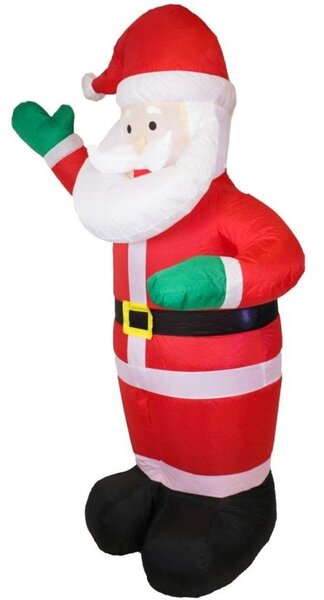 Figurina Mos Craciun gonflabil 180 cm, iluminat LED, pentru interior si exterior, ProCart