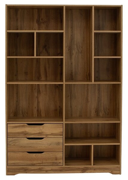 Biblioteca Lucinda sonoma 120x29.8x180.5cm