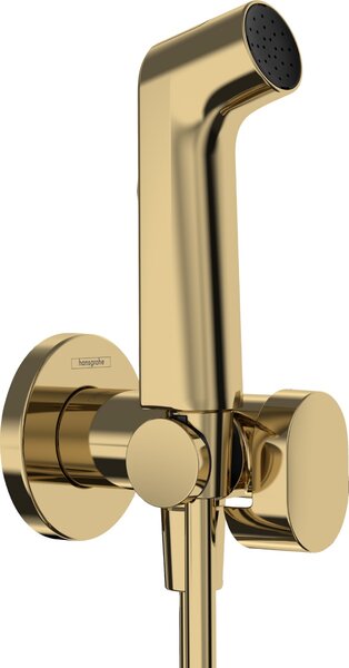 Hansgrohe Bidette baterie bideu cu set de duș ascuns auriu 29232990