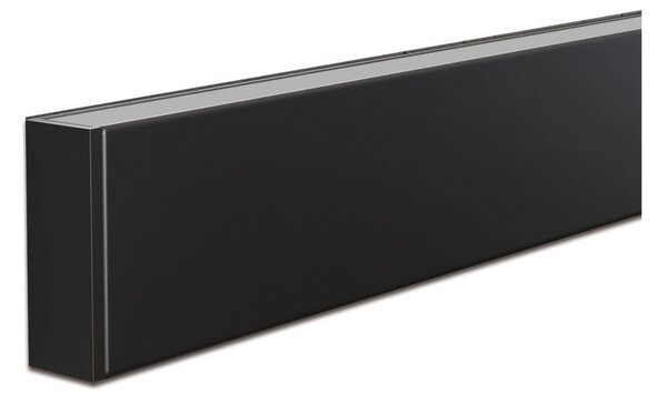 Hera Aplică de perete cu LED Intero-Line, negru, 120 cm, aluminiu, CCT up/down, reglabil, Negru, Camera de zi / sufragerie, Aluminiu, Modern, Priză de perete sus / jos