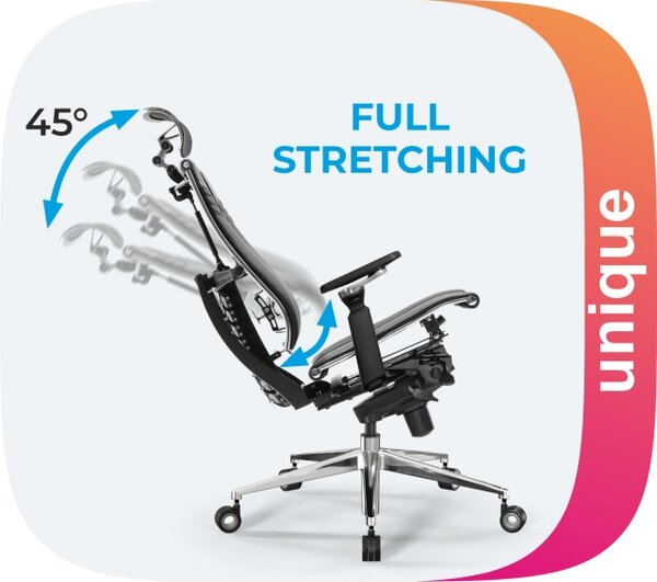 Scaun de birou - YOGA 4DF, ERGONOMIC METTA
