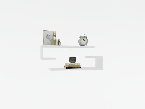 Set 2buc. rafturi Kivana (alb) . 1095829
