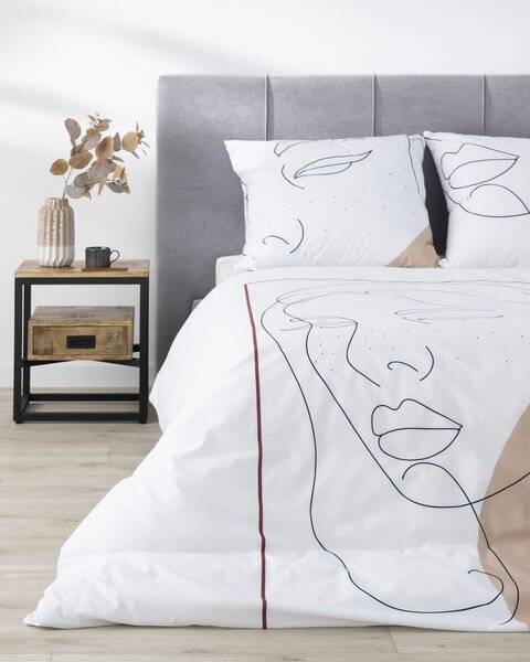 Set de lenjerie de pat din bumbac Gorgeous 160x200cm
