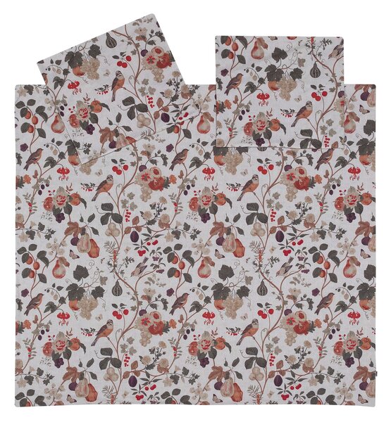 Set de lenjerie de pat din bumbac Joyful Birds 160x200cm
