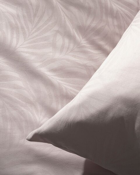 Lenjerie de pat din satin Jacquard Soft Sand 160x200 cm