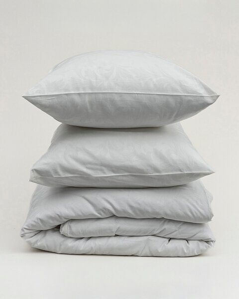 Lenjerie de pat din satin Jacquard Pearl Elegance 160x200 cm