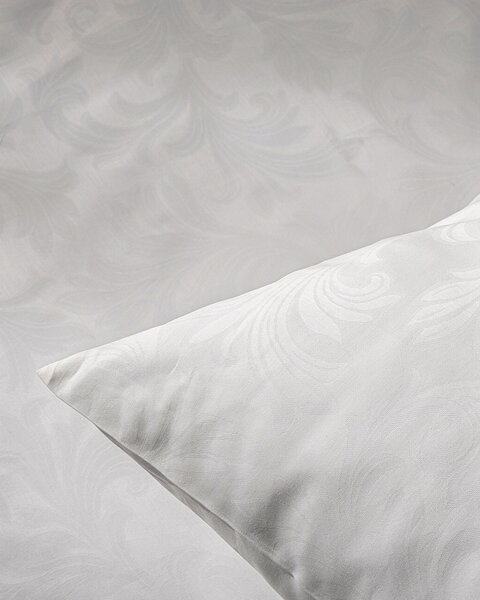 Lenjerie de pat din satin Jacquard Pearl Elegance 160x200 cm