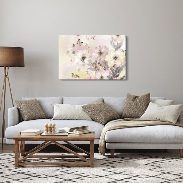 Tablou - Flori,pictură (90x60 cm)