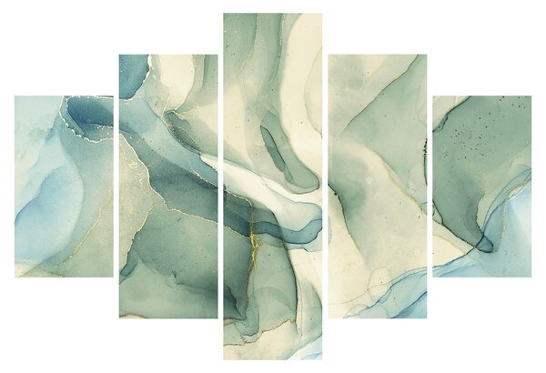 Tablou - Abstract cerneală 3 (150x105 cm)