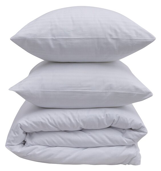Lenjerie de pat din satin Jacquard Pure Snow 160x200 cm