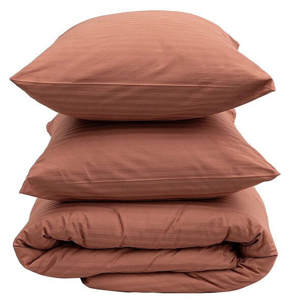 Lenjerie de pat din satin Jacquard Autumn Spice 220x200 cm