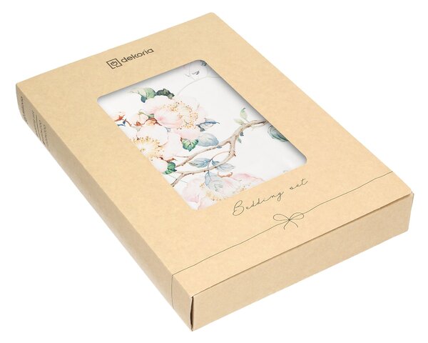 Set de lenjerie de pat din bumbac Secret Garden 160x200 cm