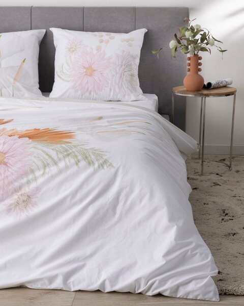Set de lenjerie de pat din bumbac Blossom Dream 160x200 cm