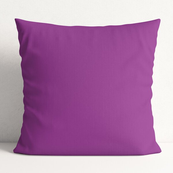 Goldea față de pernă din bumbac - violet 70 x 90 cm